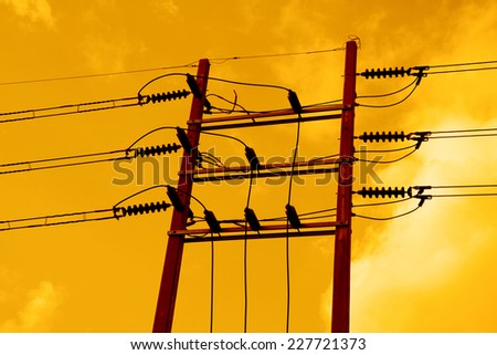 Electrical concrete pole