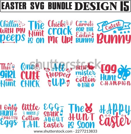 Easter SVG Bundle Best Seller SVG Design Bundle