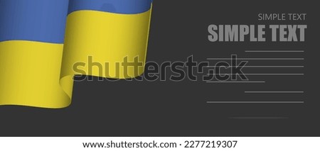 ukraine flag banner rectangle background,ukraine dark mode black tone wallpaper,website banner ukraine black and white tone with grey text.