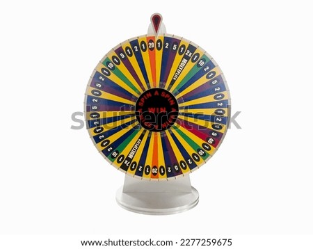 Fortune wheels. Lucky spinning roulette isolated on white background.. Casino spin game. Colorful prize wheel. Lottery prize roulettes games Royalty-Free Stock Photo #2277259675