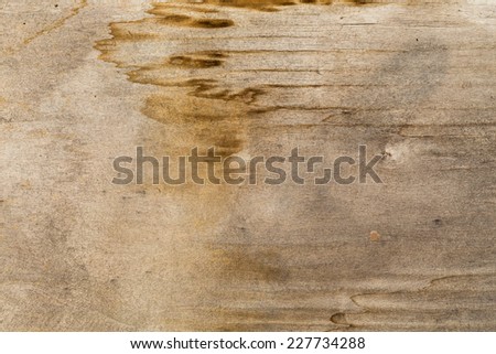 Old stained wood textured background