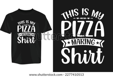 Pizza Typography design for tshirt, mug, sticker, fast food pizza typography design