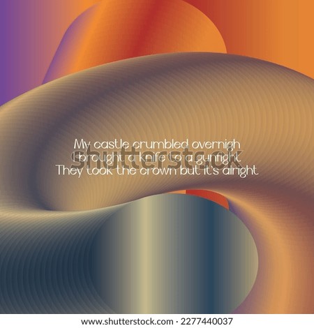 Vivid gradient backgrounds vector set gradients. Taylor Swift lyrics. Vivid color abstract background for app, web design, webpages, banners, greeting cards etc with text
