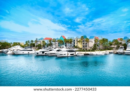 Harborside Resort at Atlantis in The Bahamas Royalty-Free Stock Photo #2277450433