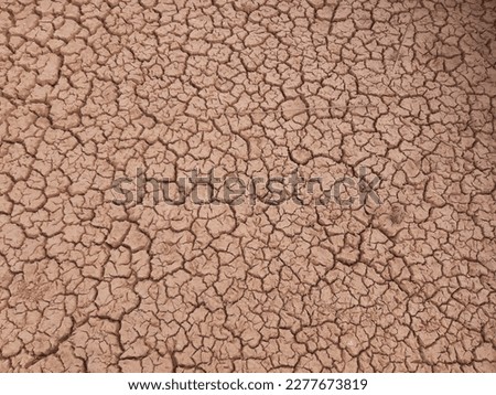 a view of draught in a agriculture field  Royalty-Free Stock Photo #2277673819