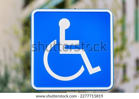 Blue Handicapped Parking Sign: Ensuring Accessibility and Safety for All