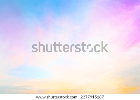 watercolor gradient pastel background clouds abstract, wallpaper heaven Royalty-Free Stock Photo #2277915187