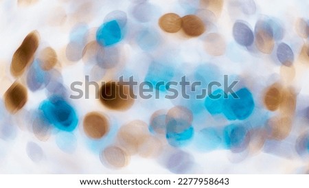 Abstract background of defocused blue, white, and pink light, design for card invitation, products photography or brochure, background texture.