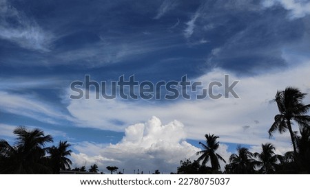 a beautiful blue sky picture 