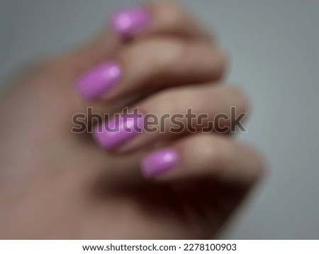 Pink manicure for background 💌