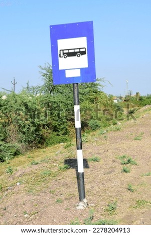 Highway route information sign symbol photo format