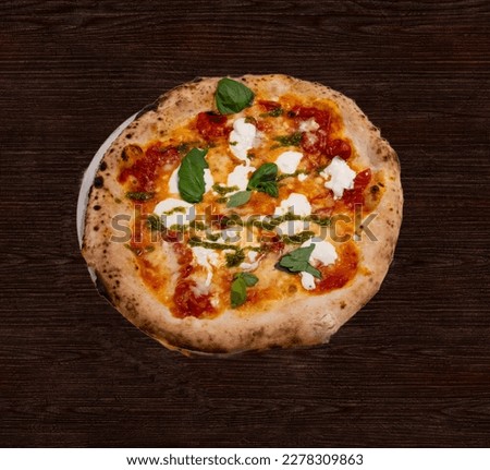 Pizza margherita nice italian food