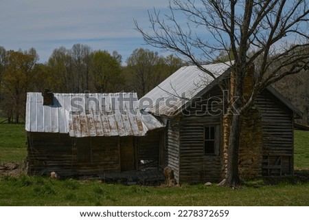  Centuries old homestead standing the test of time.                               Royalty-Free Stock Photo #2278372659