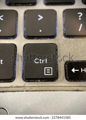 photo of keyboard laptop close up