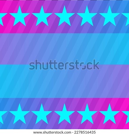 purple gradation blue background with star ornament up and down. modern background. poster and banner design ideas