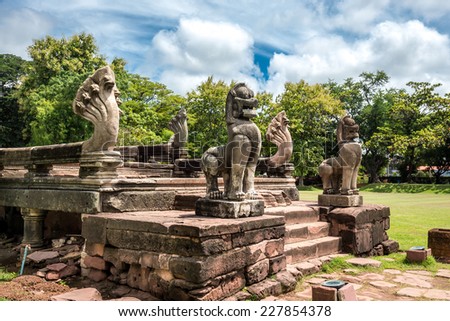 Prasat Hin Phimai Historical Park In Thailand Royalty-Free Stock Photo #227854378