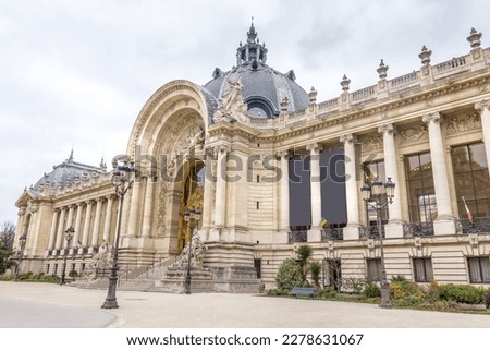 The Petit Palais in Paris, France Royalty-Free Stock Photo #2278631067