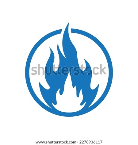 Fire logo images  illustration design