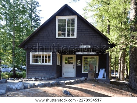 Historical Lodge in Mount Rainier National Park, Washington Royalty-Free Stock Photo #2278954517