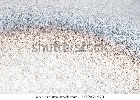 Abstract silver gray background. Defocused light with bokeh. Spring, summer, Christmas, New Year. Copy space