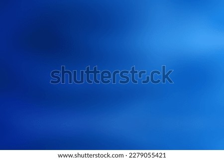 Abstract blue gradient background with smooth light lines. Royalty-Free Stock Photo #2279055421