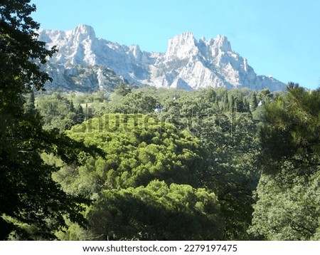 View of mountain Ay Petri  Royalty-Free Stock Photo #2279197475