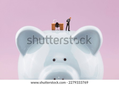 Miniature Creative Commercial Assets Savings Bank