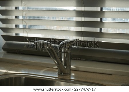 Architectual photo of interior sink
