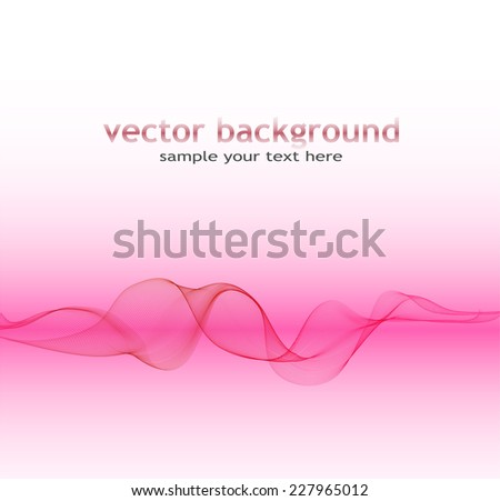 Pink wave background