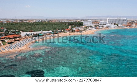 Yeniboğaziçi Beach, Kocareis Beach Famagusta North Cyprus Royalty-Free Stock Photo #2279708847