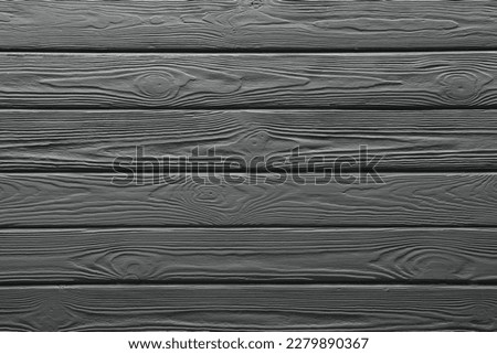 Texture of gray wooden surface as background, top view