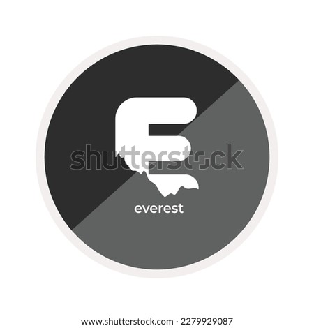 Everest icon, is a vector illustration, very simple and minimalistic. With this Everest icon you can use it for various needs. Whether for promotional needs or visual design purposes