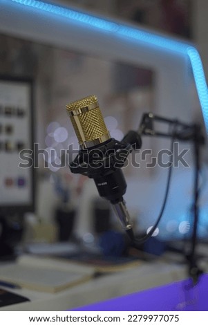 music studio ( mic ) 