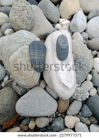 this is the arrangement of stones, views like this you will meet in the big river or every time in almost all places in the world, this is very beautiful and amazing.