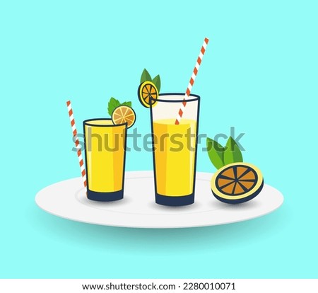 Premium Mimosa Illustrations Drink Glass Illustrations, isolated drawing fruit wine Bellini  Brunch Juice bar Party wineglass Elements Vector Collections Design.