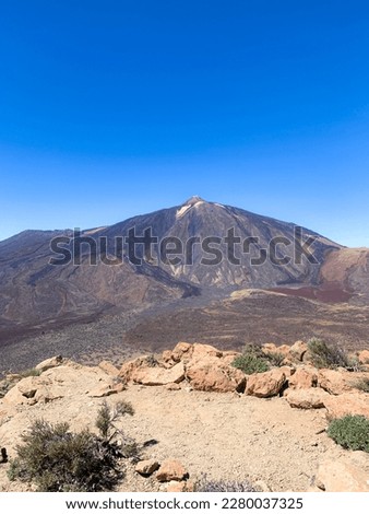 Picture from El Teide, volcano in Tenerife Island, Spain.