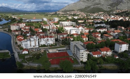 Drone photography of Trebinje city