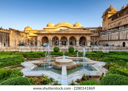Amber fort in Jaipur, Rajasthan, India Royalty-Free Stock Photo #2280141869