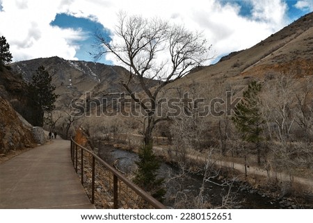 Clear Creek Canyon Park, Gateway Trailhead, Clear Creek Canyon Road, Golden, Colorado, USA