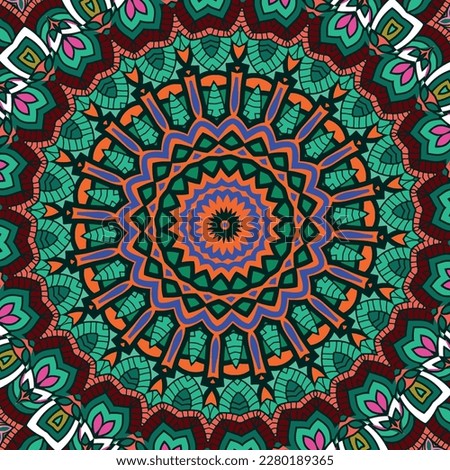 A colorful background with a pattern of green and red colors