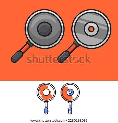 kitchen equipment illustration design collection