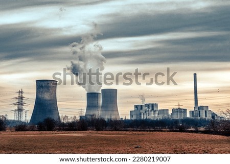 Germany Nuclear Power Plant nuclear power plant Royalty-Free Stock Photo #2280219007