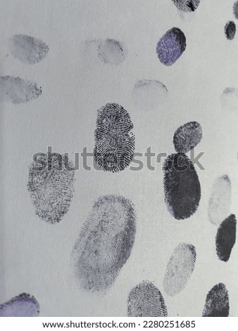 close up photo of finger prints. Absolute  #uniquesself.  Personal identification symbol