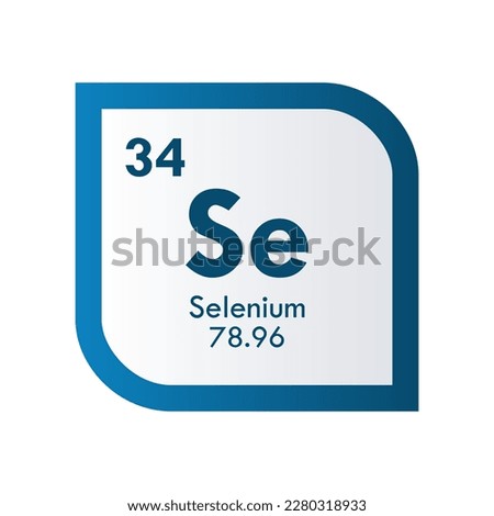 selenium icon set. vector template illustration  for web design Royalty-Free Stock Photo #2280318933