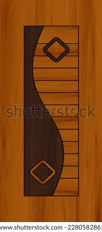 New laminated door skin Printable wooden modern and background wall paper