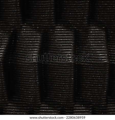 Plastic filament texture of a 3D printed object up close  Royalty-Free Stock Photo #2280638959