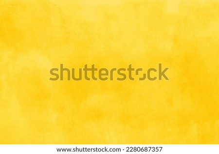 Abstract yellow watercolor background texture Royalty-Free Stock Photo #2280687357