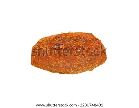 meat isolated on white background