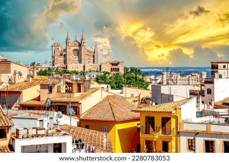 Cathedral of Palma de Mallorca, Spain  Royalty-Free Stock Photo #2280783053