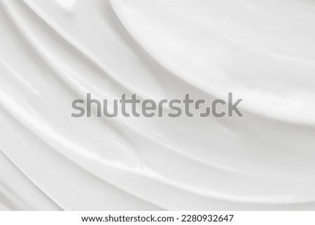White lotion beauty skincare cream texture cosmetic product background Royalty-Free Stock Photo #2280932647